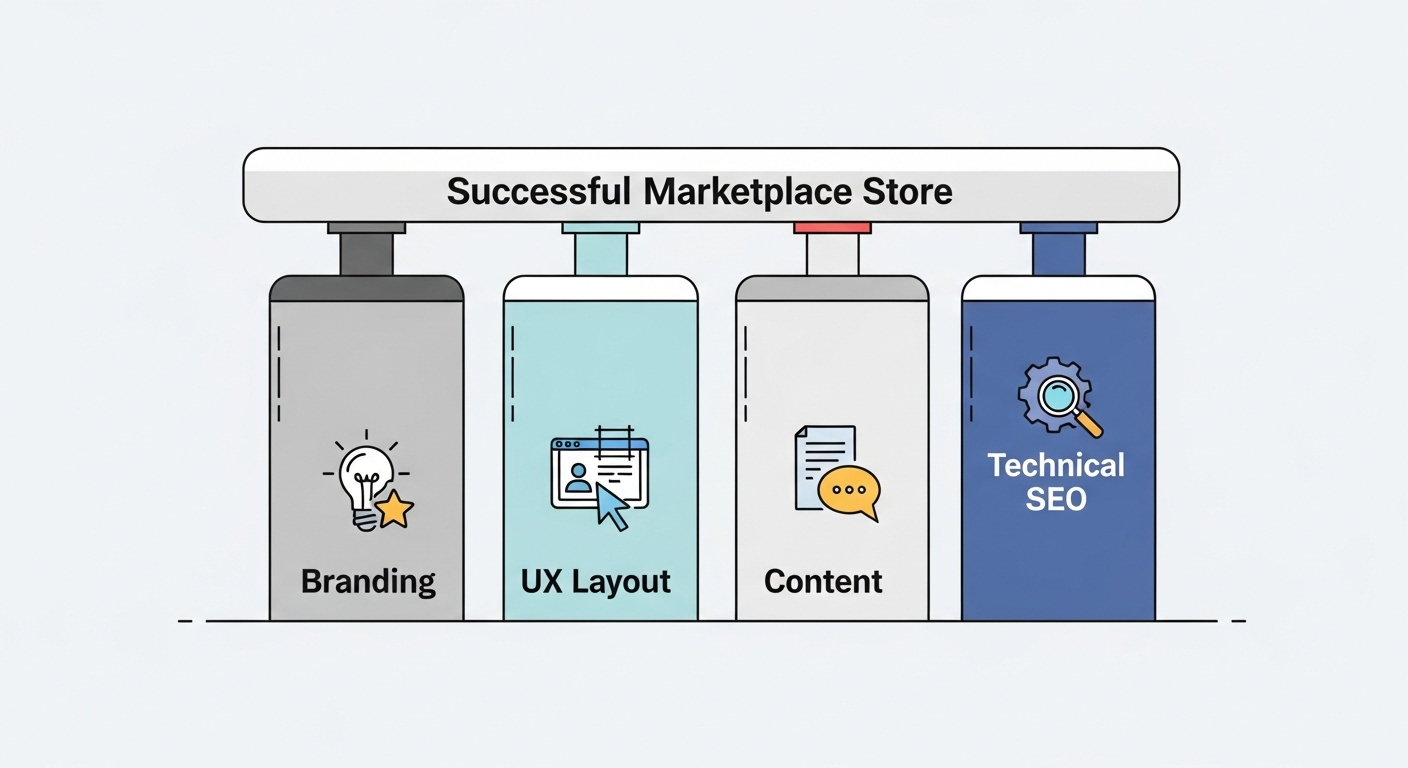 The Core Pillars of a High-Converting Marketplace Store Design