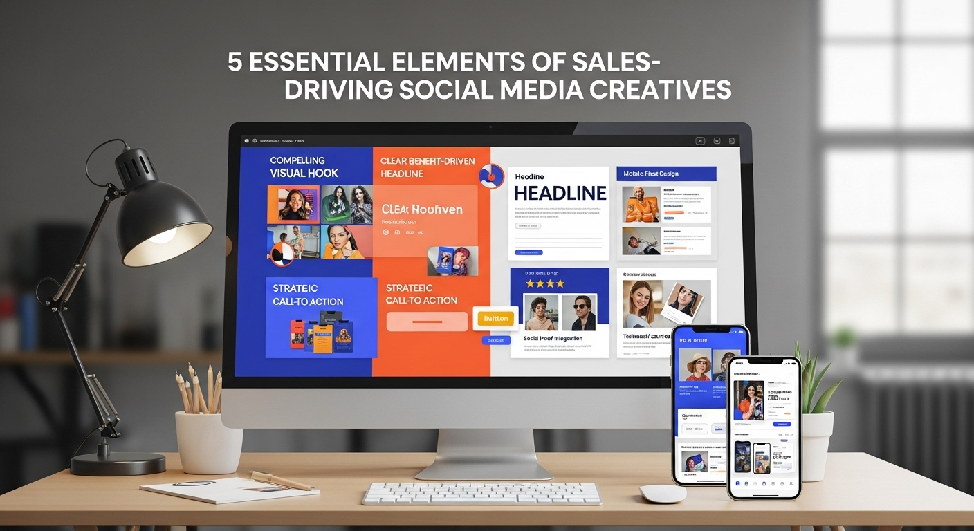 5 Essential Elements of Sales-Driving Social Media Creatives