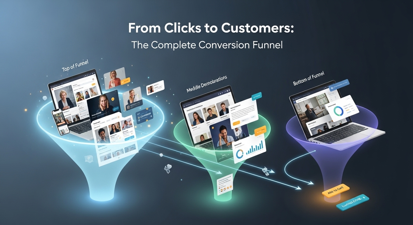 From Clicks to Customers The Complete Conversion Funnel