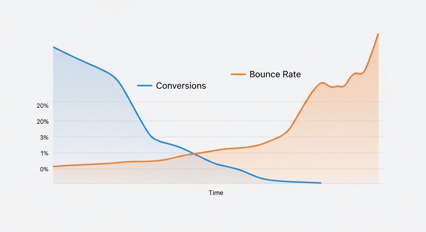 Your Bounce Rate is High and Conversions Are Low